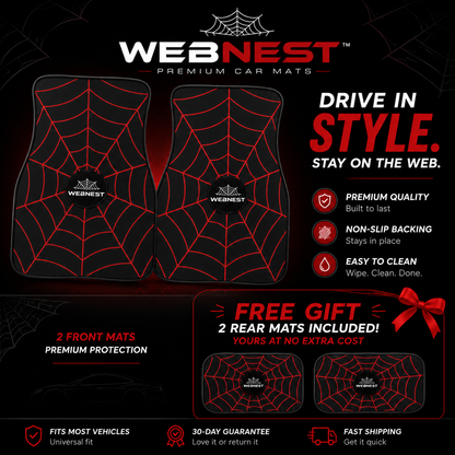 WebNest™ Car Mats